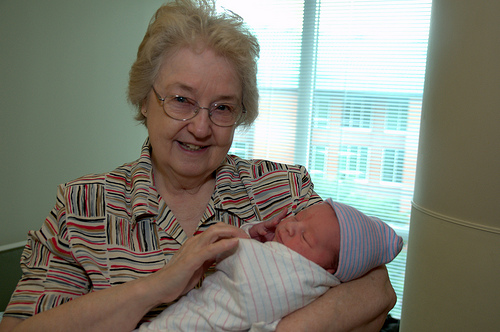 Nana and Her Little Man
