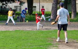 Ewelina gets a hit
