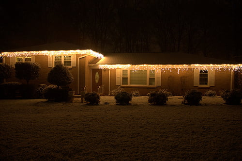 Snowy Christmas Evening