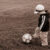 The Boy and a Soccer Ball
