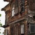 exterior of an abandoned house