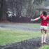 Lena in the rain# love it