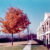 Apartment Complex in Fall