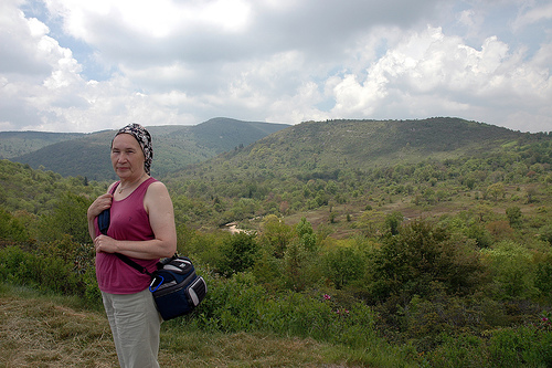 Babcia at Graveyard Fields